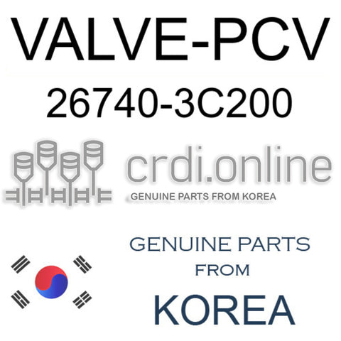 VALVE-PCV [ORIGINAL] 26740-3C200 267403C200 26740 3C200