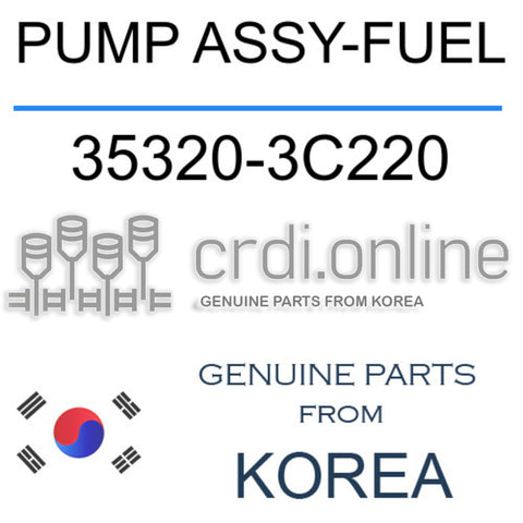 PUMP ASSY-FUEL [ORIGINAL] 35320-3C220 353203C220 35320 3C220