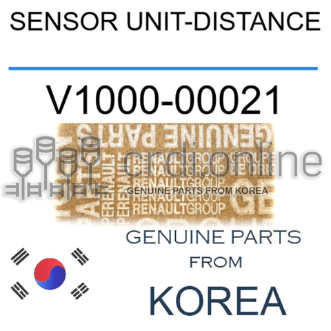 SENSOR UNIT-DISTANCE [ORIGINAL] V1000-00021 V100000021 V1000 00021