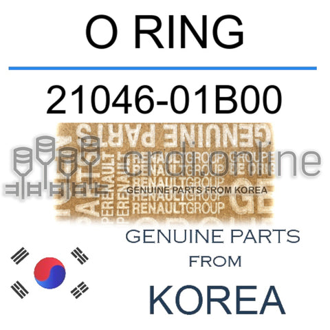 O RING [ORIGINAL] 21046-01B00 2104601B00 21046 01B00