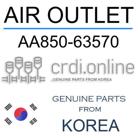 AIR OUTLET AA850-63570 AA85063570 AA850 63570
