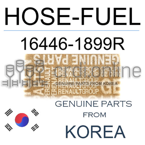 HOSE-FUEL [ORIGINAL] 16446-1899R 164461899R 16446 1899R