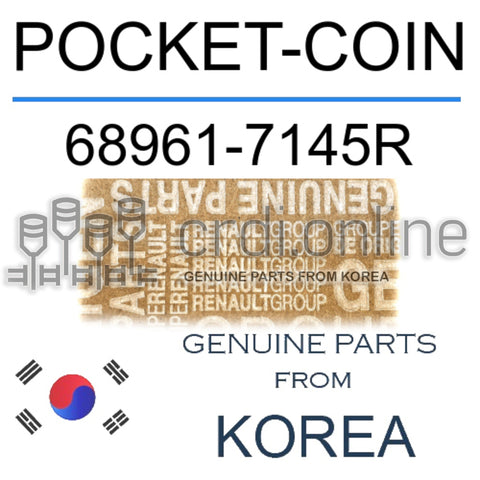 POCKET-COIN [ORIGINAL] 68961-7145R 689617145R 68961 7145R