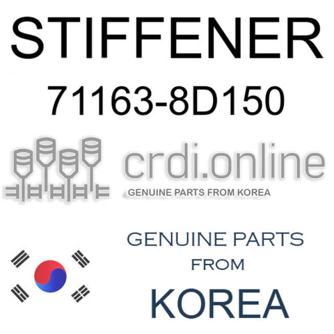 STIFFENER 71163-8D150 711638D150 71163 8D150