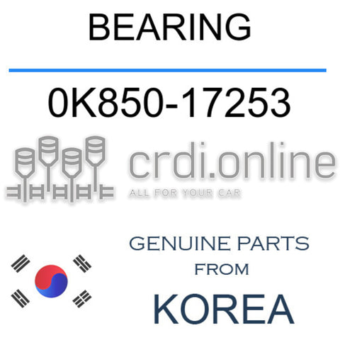 BEARING 0K850-17253 0K85017253 0K850 17253