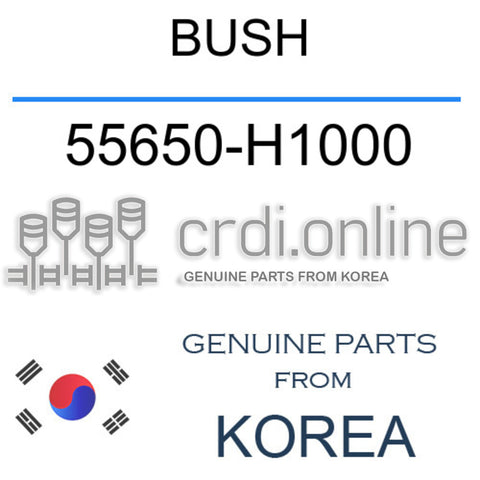 BUSH [ORIGINAL] 55650-H1000 55650H1000 55650 H1000