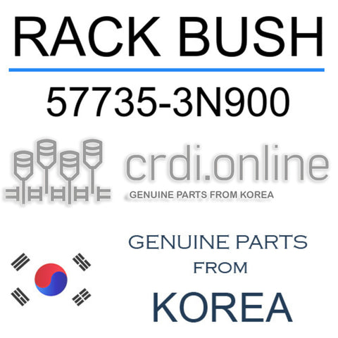 RACK BUSH [ORIGINAL] 57735-3N900 577353N900 57735 3N900