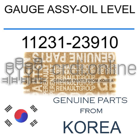 GAUGE ASSY-OIL LEVEL [ORIGINAL] 11231-23910 1123123910 11231 23910