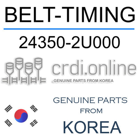 BELT-TIMING 24350-2U000 243502U000 24350 2U000
