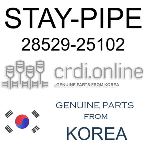STAY-PIPE 28529-25102 2852925102 28529 25102