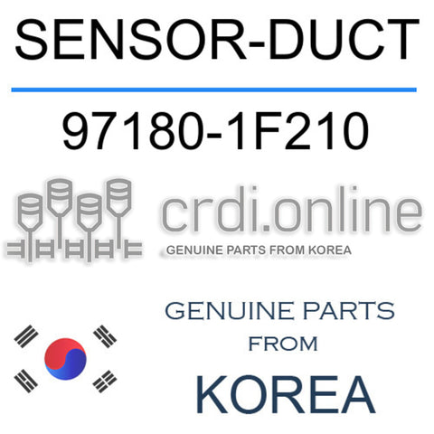 SENSOR-DUCT 97180-1F210 971801F210 97180 1F210