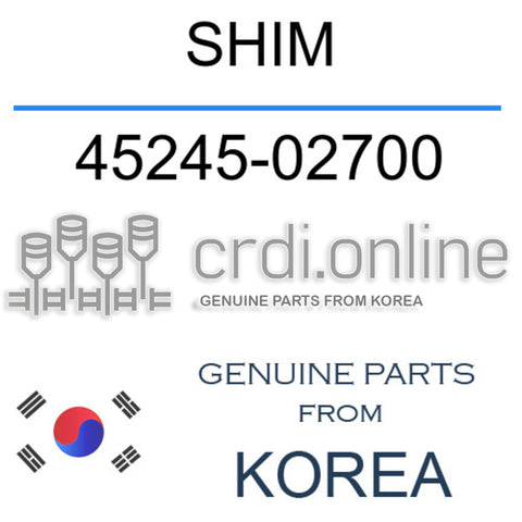 SHIM [ORIGINAL] 45245-02700 4524502700 45245 02700