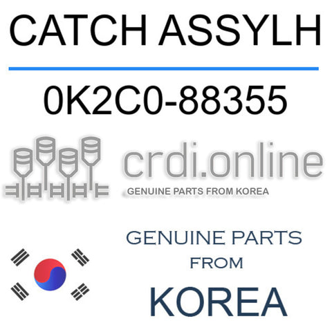 CATCH ASSYLH [ORIGINAL] 0K2C0-88355 0K2C088355 0K2C0 88355