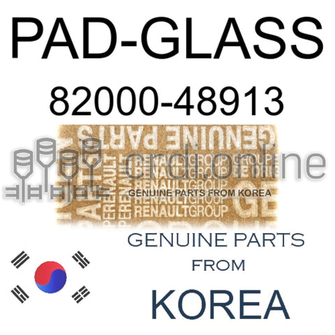 PAD-GLASS [ORIGINAL] 82000-48913 8200048913 82000 48913