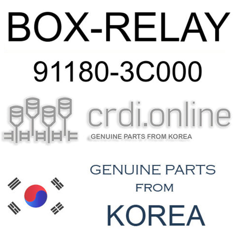 BOX-RELAY 91180-3C000 911803C000 91180 3C000