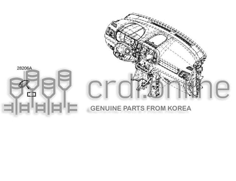 ANT-RADIO AND NAV(GPS) 28206-8156R 282068156R 28206 8156R