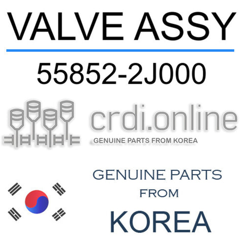 VALVE ASSY 55852-2J000 558522J000 55852 2J000
