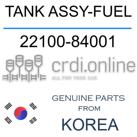 TANK ASSY-FUEL 22100-84001 2210084001 22100 84001