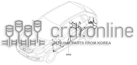 HARNESS-FLOOR 24025-0434R 240250434R 24025 0434R