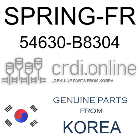 SPRING-FR [ORIGINAL] 54630-B8304 54630B8304 54630 B8304