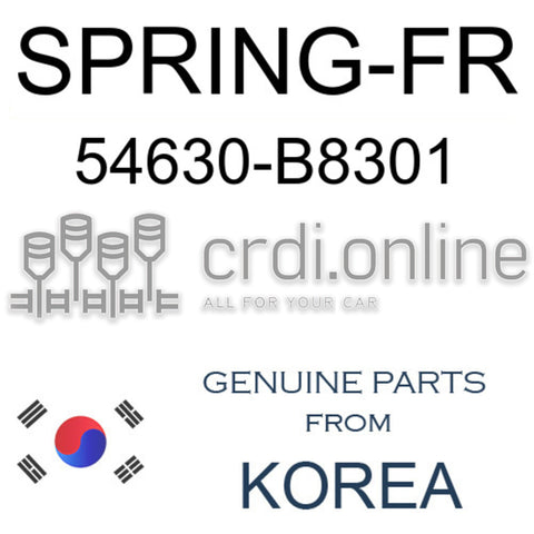 SPRING-FR [ORIGINAL] 54630-B8301 54630B8301 54630 B8301