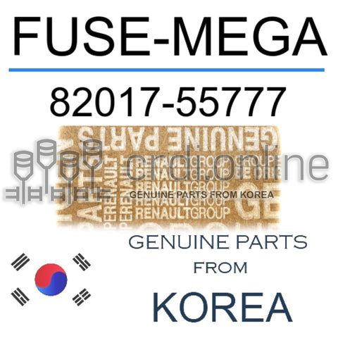 FUSE-MEGA [ORIGINAL] 82017-55777 8201755777 82017 55777