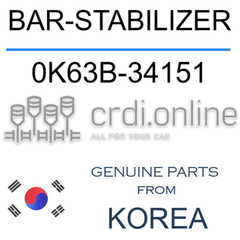 BAR-STABILIZER 0K63B-34151 0K63B34151 0K63B 34151