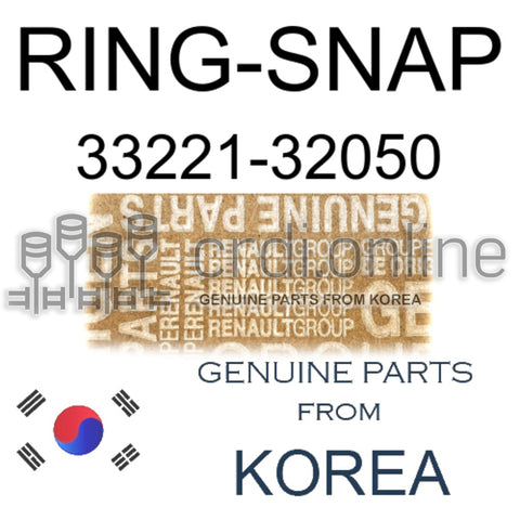 RING-SNAP [ORIGINAL] 33221-32050 3322132050 33221 32050