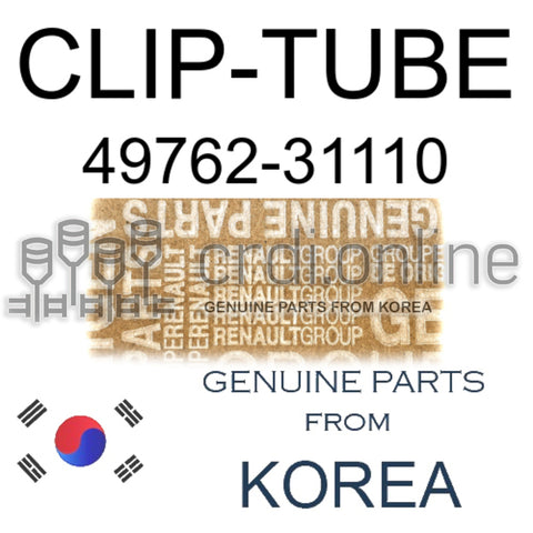 CLIP-TUBE [ORIGINAL] 49762-31110 4976231110 49762 31110