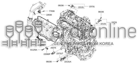 SENSOR-COOLANT TEMPERATURE 22630-ZJ70A 22630ZJ70A 22630 ZJ70A