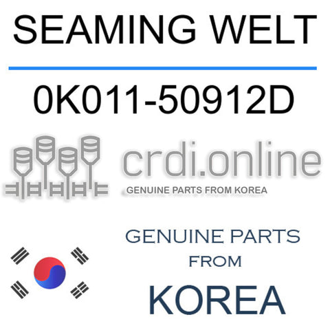 SEAMING WELT [ORIGINAL] 0K011-50912D 0K01150912D 0K011 50912D