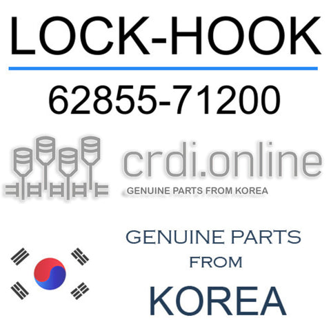 [ORIGINAL] LOCK-HOOK 62855-71200 6285571200 62855 71200