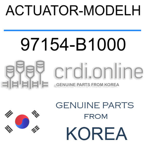 ACTUATOR-MODELH [ORIGINAL] 97154-B1000 97154B1000 97154 B1000