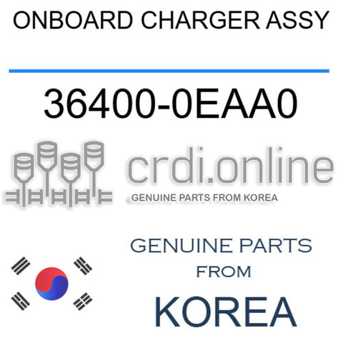 ONBOARD CHARGER ASSY [ORIGINAL] 36400-0EAA0 364000EAA0 36400 0EAA0