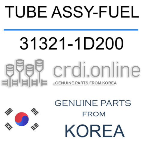 TUBE ASSY-FUEL [ORIGINAL] 31321-1D200 313211D200 31321 1D200