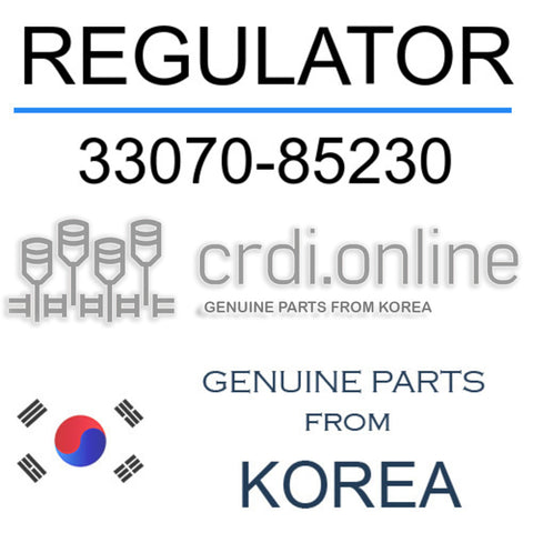 REGULATOR [ORIGINAL] 33070-85230 3307085230 33070 85230
