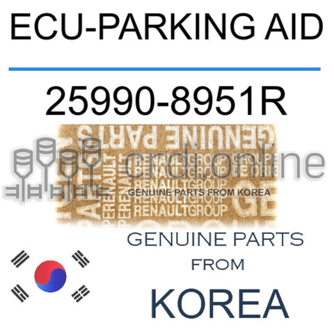 ECU-PARKING AID [ORIGINAL] 25990-8951R 259908951R 25990 8951R