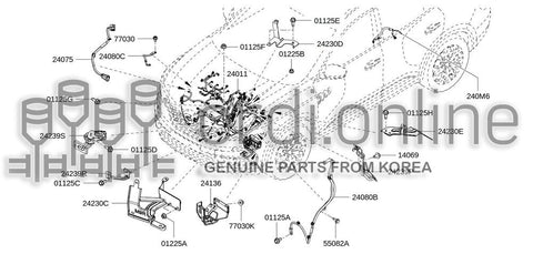 HARNESS-EGI 24011-2959R 240112959R 24011 2959R