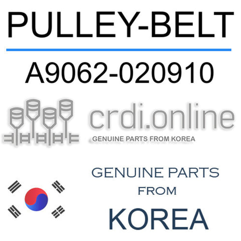 PULLEY-BELT [ORIGINAL] A9062-020910 A9062020910 A9062 020910