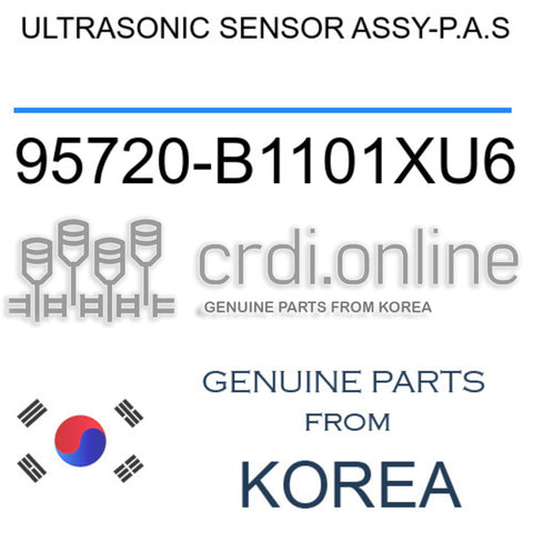 ULTRASONIC SENSOR ASSY-P.A.S [ORIGINAL] 95720-B1101XU6 95720B1101XU6 95720 B1101XU6