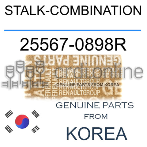 STALK-COMBINATION [ORIGINAL] 25567-0898R 255670898R 25567 0898R