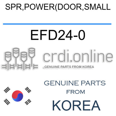 SPR,POWER(DOOR,SMALL EFD24-0 EFD240 EFD24 0