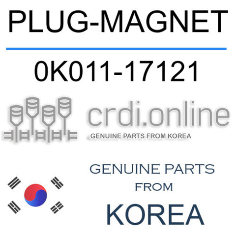 PLUG-MAGNET 0K011-17121 0K01117121 0K011 17121