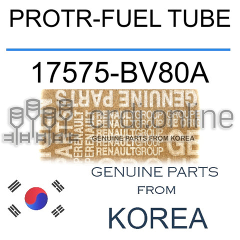 PROTR-FUEL TUBE [ORIGINAL] 17575-BV80A 17575BV80A 17575 BV80A