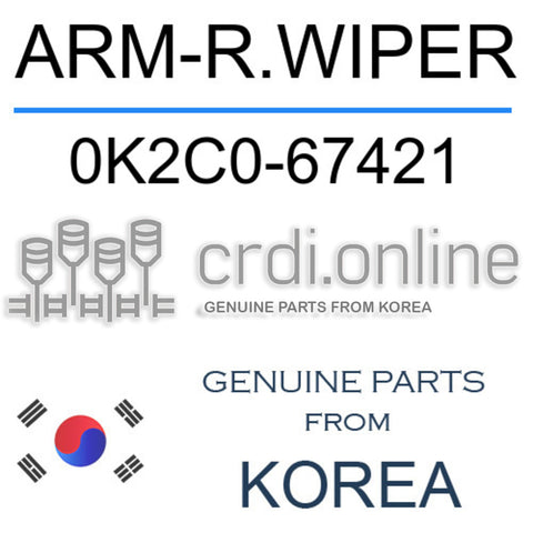 ARM-R.WIPER 0K2C0-67421 0K2C067421 0K2C0 67421