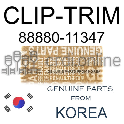 CLIP-TRIM [ORIGINAL] 88880-11347 8888011347 88880 11347