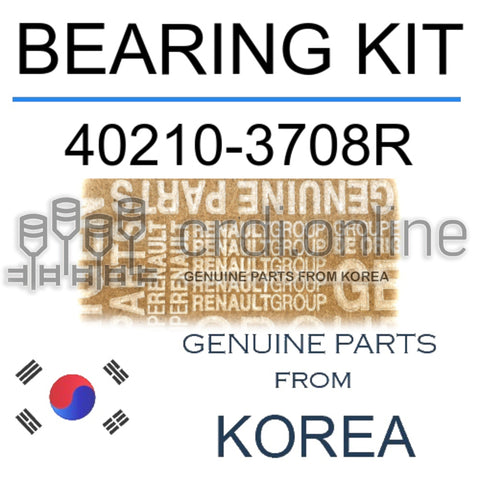 BEARING KIT [ORIGINAL] 40210-3708R 402103708R 40210 3708R