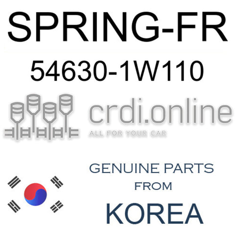 SPRING-FR [ORIGINAL] 54630-1W110 546301W110 54630 1W110