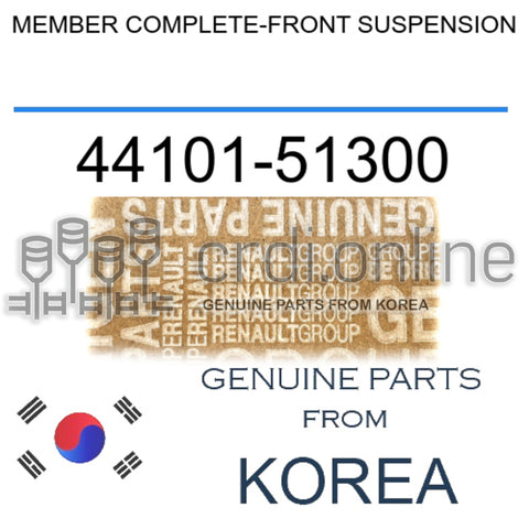 MEMBER COMPLETE-FRONT SUSPENSION [ORIGINAL] 44101-51300 4410151300 44101 51300