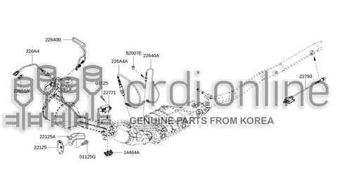SENSOR ASSY-O2 226A4-7453R 226A47453R 226A4 7453R